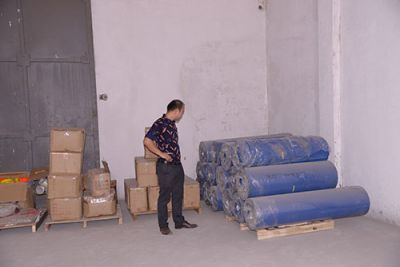 Cao su lót trục bản in